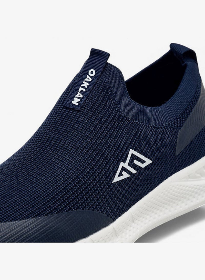 شو اكسبرس حذاء رجالي سهل الارتداء بطبعة شعار - Image 4