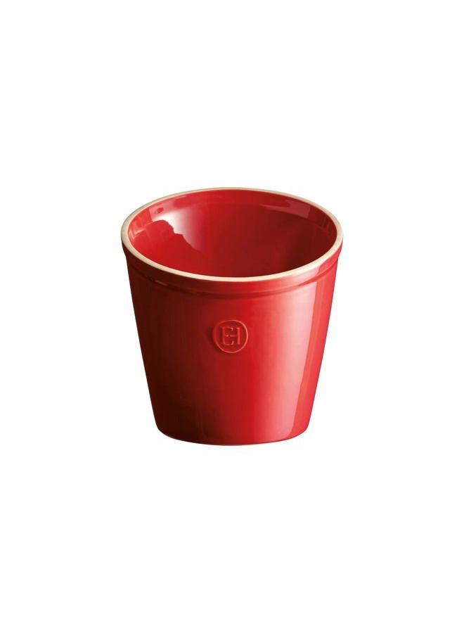 Emile Henry Utensil Pot, Burgundy, - Image 1