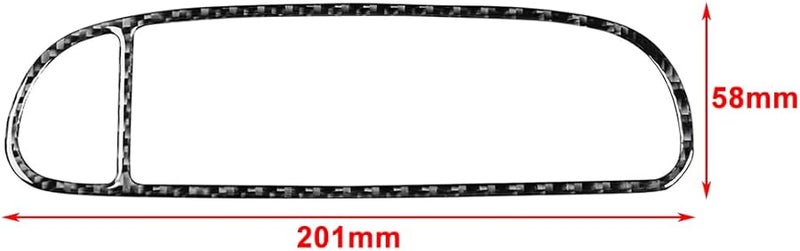 غطاء فتحة تهوية من ألياف الكربون الأسود متوافق مع شيفروليه كورفيت C5 1998-2004 للقيادة على اليسار - Image 4