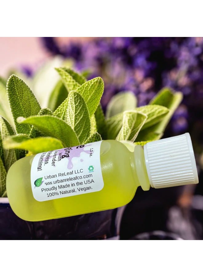 Urban ReLeaf زيت الساج للتبخير 1.2 أونصة مع اللافندر! طاقة تطهير، بركة، حماية. - Image 5