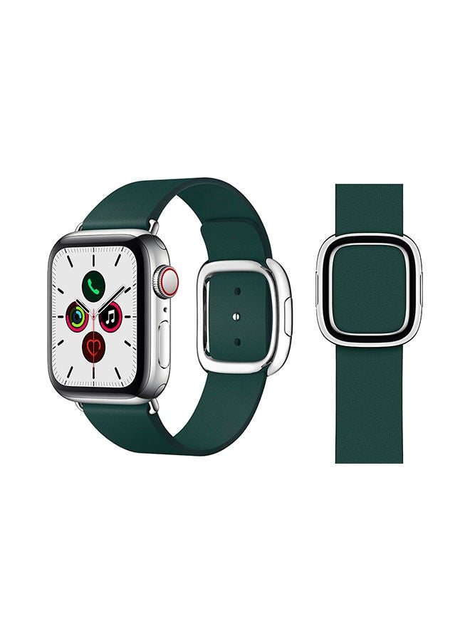 NIBEMINENT Stylish Band For Apple Watch Series 5/4/3/2/1 Forest Green