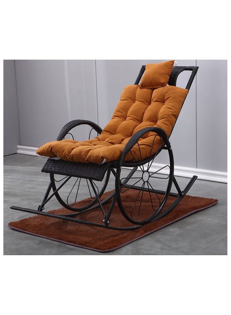 PROYARD Pro yard Bamboo Relaxing Rocking Chair - Image 1