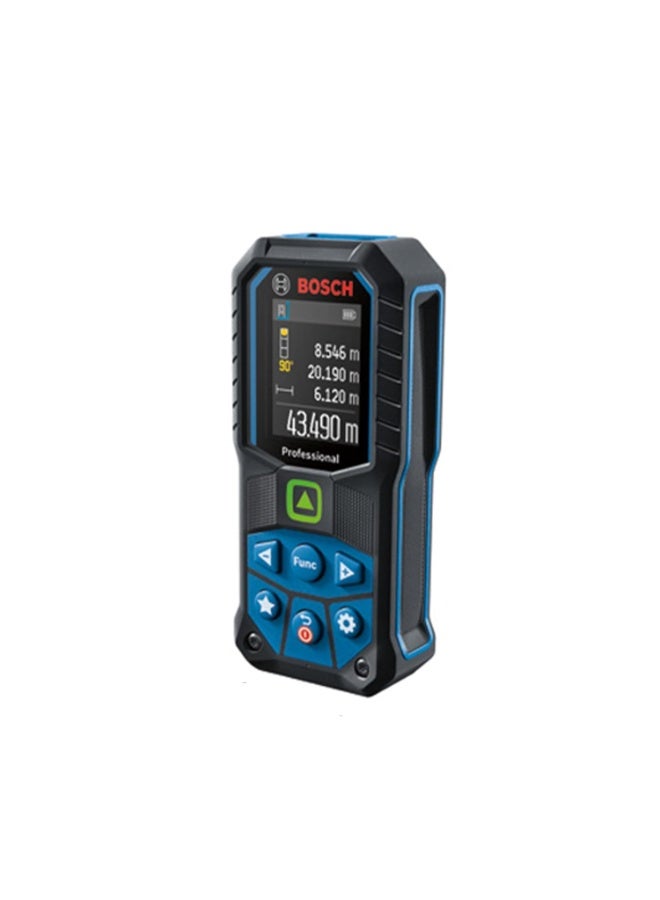 BOSCH GLM 50-23 G Professional Laser Measurer| 2-in-1 Distance & Angle Measurer | Green Laser Class 2, Range up to 50 m, ±1.5 mm | Memory Function, IP65 Rated| Batteries Included| 1 Year Warranty