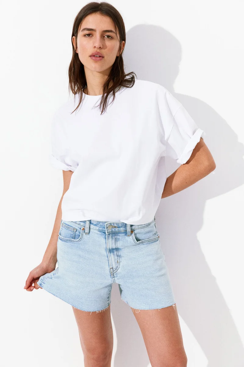 H&M Skinny High Denim shorts