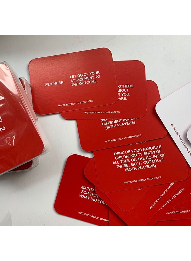 نحن لسنا غرباء حقًا - لعبة بطاقات تفاعلية للبالغين وكاسح الجليد - Image 5