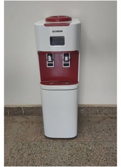 Fresh Fresh water cooler, 2 taps, cold and lukewarm, in white/burgundy color, modern design  - Image 4