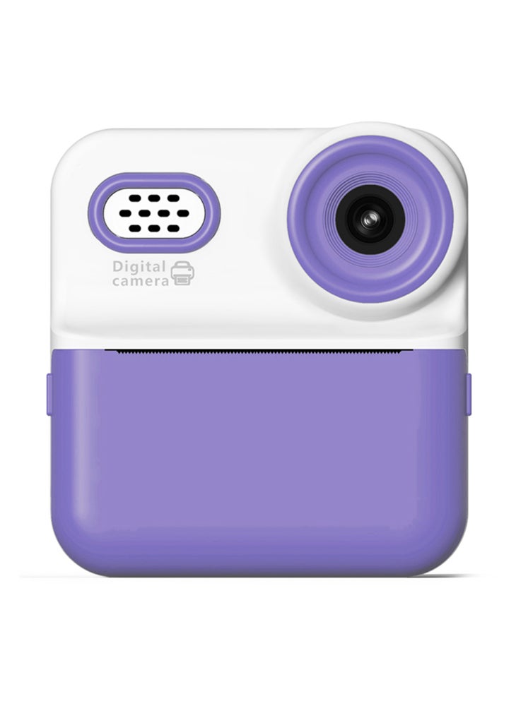 Generic P03 Instant Print Camera for Kids 1080P Digital Video Camcorder with 32G Memory Card and Card Reader - Purple - Image 2
