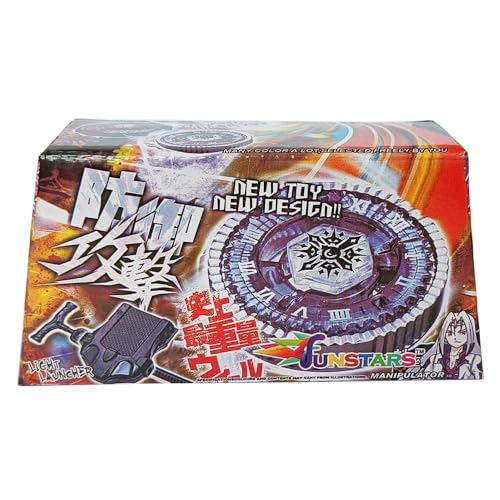 Funstars Basalt Horogium 145WD Metal Fusion Spinning Top with Launcher (BB104) - Image 5