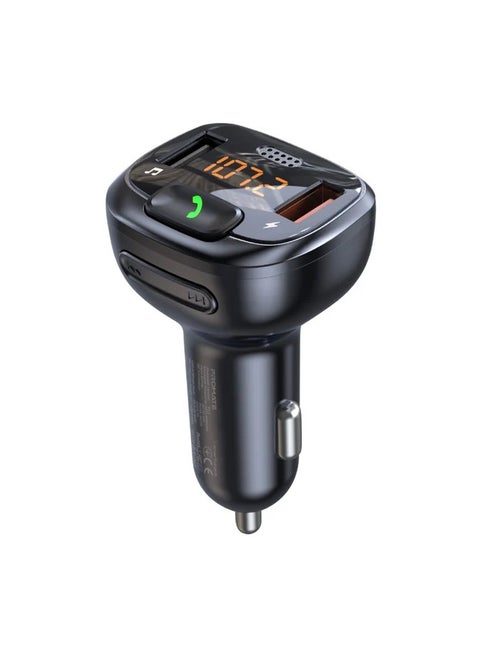 FM Transmitter Kit with Handsfree & Quick Charge 3.0
