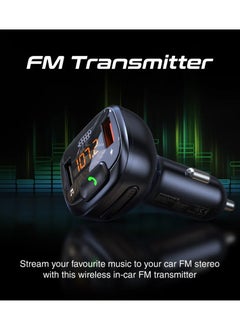 بروميت مجموعة جهاز إرسال FM مع خاصية التحدث الحر والشحن السريع 3.0  - Image 2