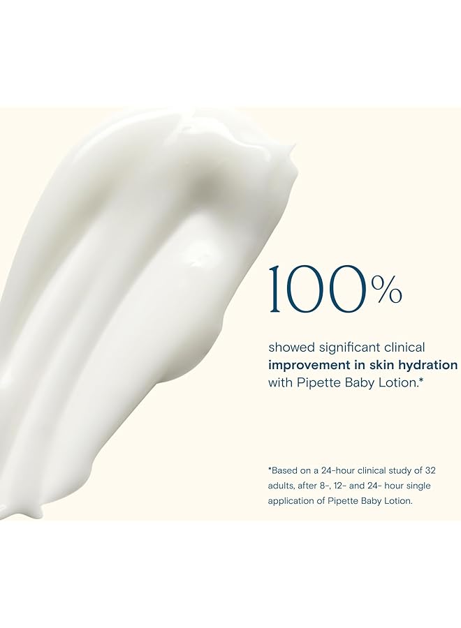 pipette Baby Lotion New & Improved Formula Hydration & Natural Moisture Of Baby'S Delicate Skin Renewable Plant Derived Squalane Vanilla + Ylang Ylang Aroma 5.7 Fl Oz - Image 3