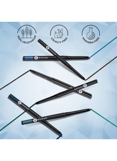 SUGAR Cosmetics Kohl of Honour Intense Kajal Upto 12 hrs Long Lasting, Smudge Proof And Waterproof Kajal Matte Finish Twist Up Kajal Pencil Paraben Free 02 Brown Bag  - Image 5