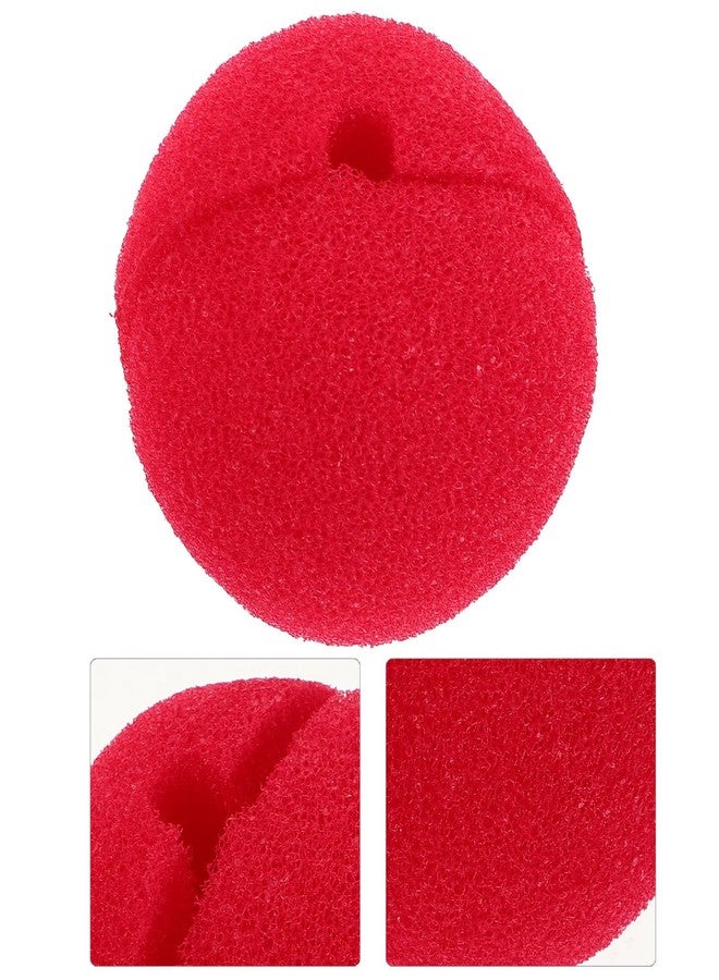 Tinksky Foam Clown Nose Red Circus Clown Nose Costume Accessory for Halloween Christmas Carnival Circus Party Decorations - Image 3