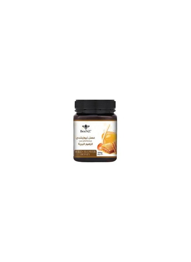 BeeNZ BeeNZ Wildflower Honey 250 gm  - Image 2