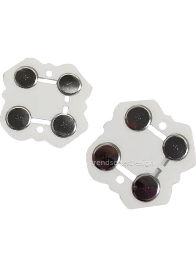 Trendsetter (2-Piece Set), Compatible With Switch Joycon Controller, Abxy Button Stickers, Repair Parts, Up Down Left Right Buttons, Ns Controller Repair Tool - Image 1