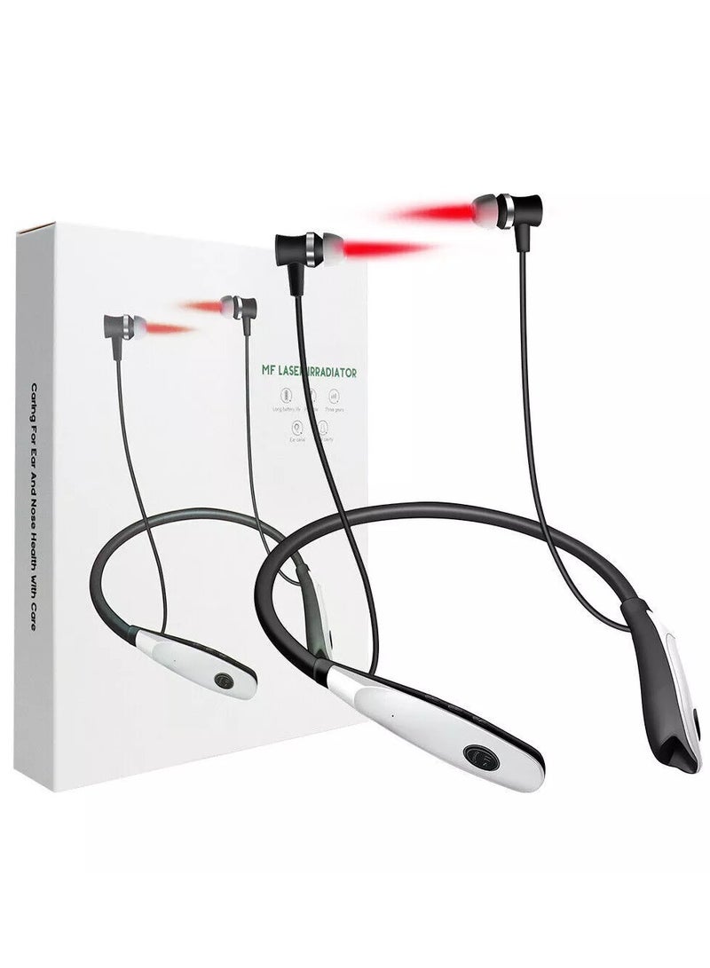 VICTGOAL Red Light Therapy Device for Nose & Ears, 650nm Portable Red Light Ear Therapy Device, 2 in 1 Laser Therapy Device Kit With Ear Canal Silicone Cover and Nasal Silicone Sleeve  - Image 2