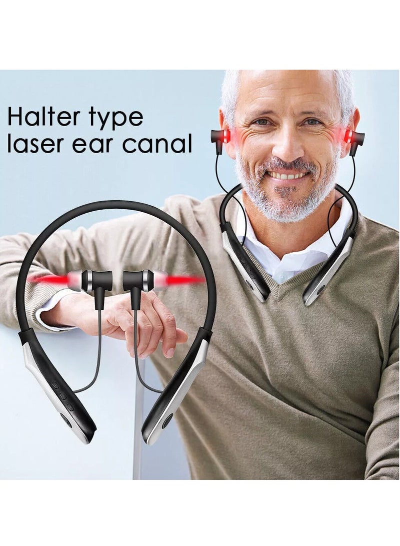 VICTGOAL Red Light Therapy Device for Nose & Ears, 650nm Portable Red Light Ear Therapy Device, 2 in 1 Laser Therapy Device Kit With Ear Canal Silicone Cover and Nasal Silicone Sleeve  - Image 4
