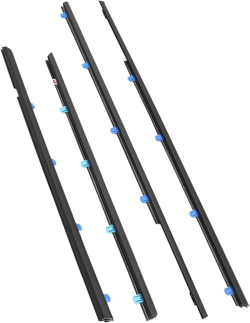 TIKSCIENCE Weatherstrip Window Moulding Trim Seal Belt for Honda Civic Sedan 2012-2015 - Image 1