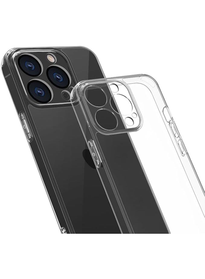ALFY & CO V&Co Clear TPU + Acrylic Shockproof Anti-Yellowing Case for iPhone 14 Pro  - Image 3