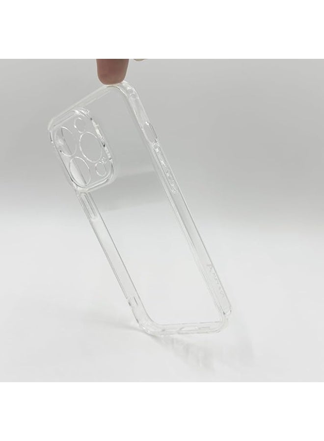 ALFY & CO V&Co Clear TPU + Acrylic Shockproof Anti-Yellowing Case for iPhone 14 Pro  - Image 2