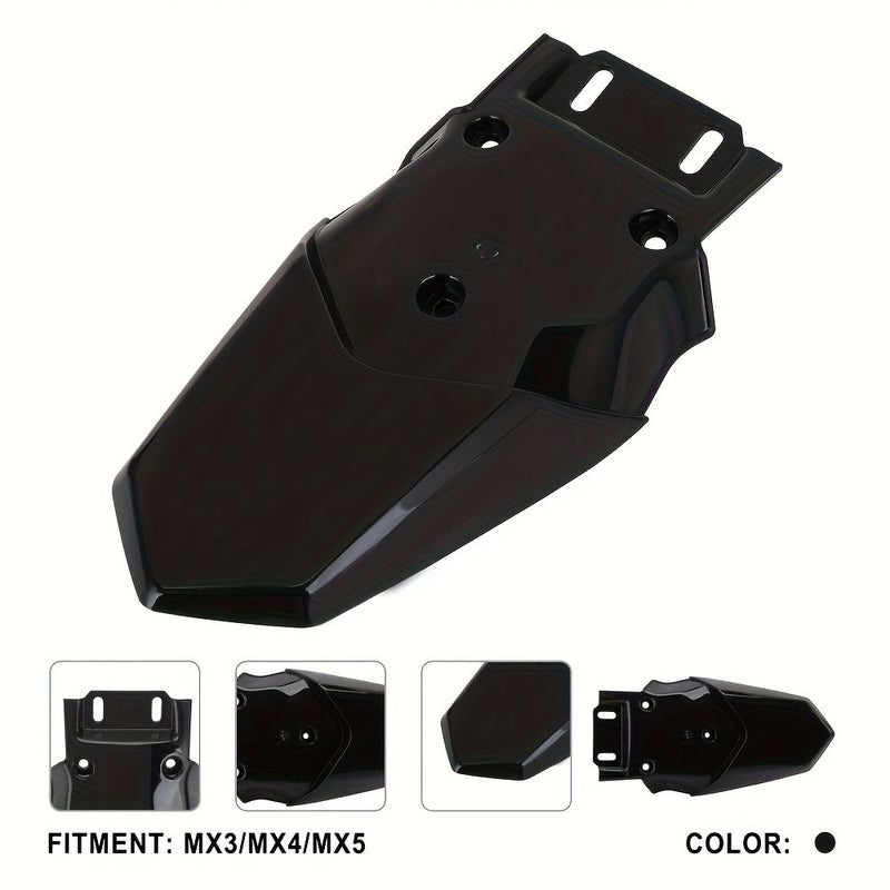 حماية خلفية سوداء قصيرة للدراجات النارية الطينية Talaria Sting MX3 MX4 MX5 - Image 3
