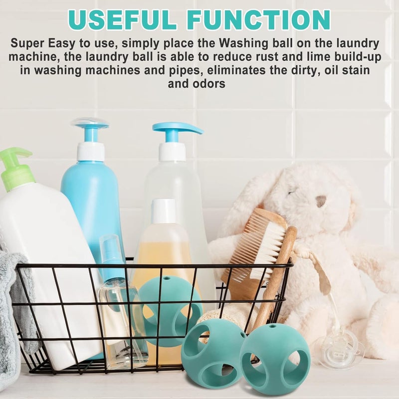 Pilipane Washing Ball for Washing Machine,Magic Laundry Ball,Dryer Ball, Eco-Friendly Washing Ball, Anti-Limescale Ball Magnetic Washing Ball, 1500 Washings, Housewife Helper - Image 3