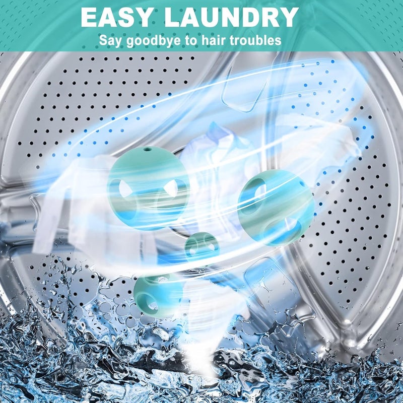 Pilipane Washing Ball for Washing Machine,Magic Laundry Ball,Dryer Ball, Eco-Friendly Washing Ball, Anti-Limescale Ball Magnetic Washing Ball, 1500 Washings, Housewife Helper - Image 4