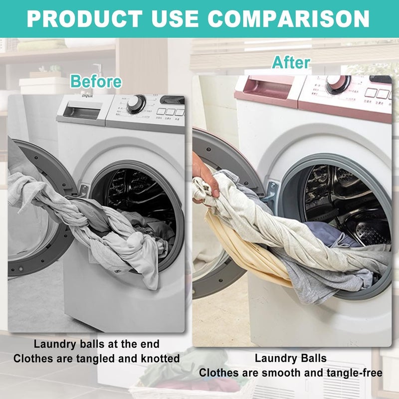 Pilipane Washing Ball for Washing Machine,Magic Laundry Ball,Dryer Ball, Eco-Friendly Washing Ball, Anti-Limescale Ball Magnetic Washing Ball, 1500 Washings, Housewife Helper - Image 5