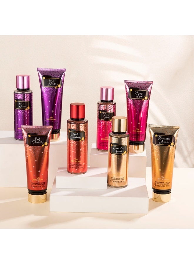 Young Love Body Care Gift Set - Fragrance Mist (250ml) & Lotion (236ml) - Image 4