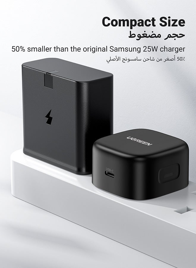 Ugreen Super Fast Charger 25W USB-C with Cable for Samsung 2m