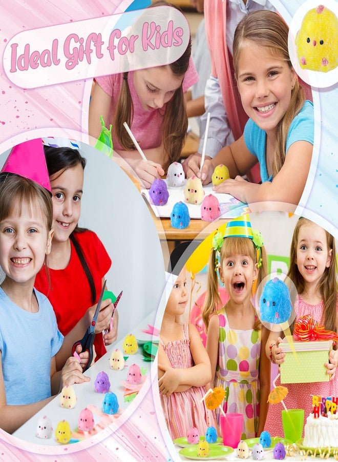 سيفانير لعبة سيڤانر ميني تابا 60 قطعة، ألعاب حسية على شكل دجاجة صغيرة، هدايا حفلات للأطفال والكبار، موتشي ناعمة لطيفة لتخفيف التوتر، ألعاب دجاج لحفلات أعياد الميلاد والكريسماس، هدايا حشو الجوارب في المكتب - Image 5