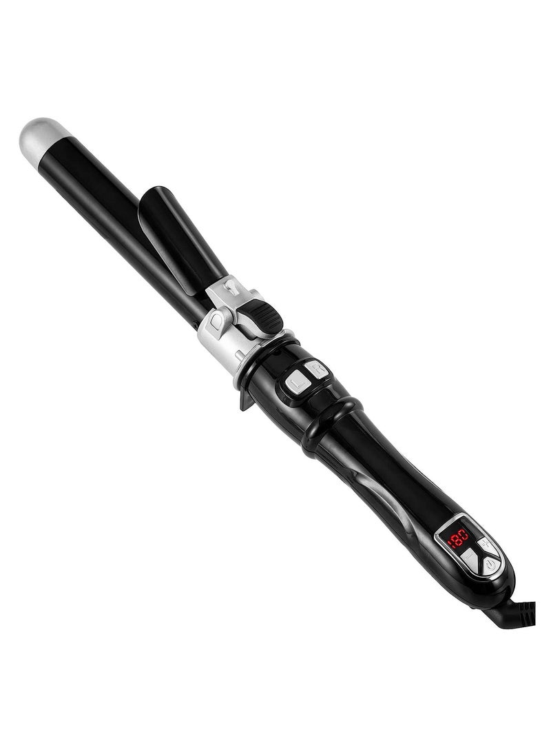 Sharpdo Automatic Curling Iron Wand, Rotating Hair Curler for Long Hair, Auto Hair Styling Curler Dual Voltage Ceramic Tourmaline Curling Iron 1.1inch-28mm - Image 1