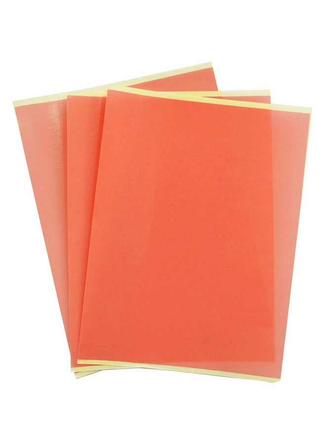 Chica and Jo - Double Sided Tape Sheets 3-Pack Of 8.5" X11 Clear Adhesive Sheets. Super Strong Sticky Pet Tape With Red Liner. - Image 1