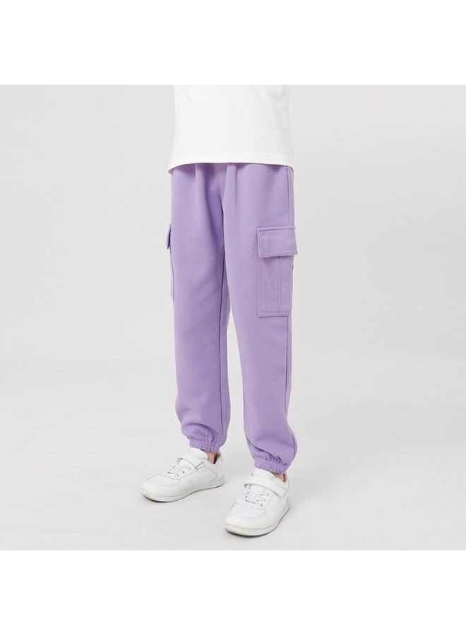 Autumn Korean Style Boys' Casual Pants - Fashionable and Comfortable Sports Cargo Pants