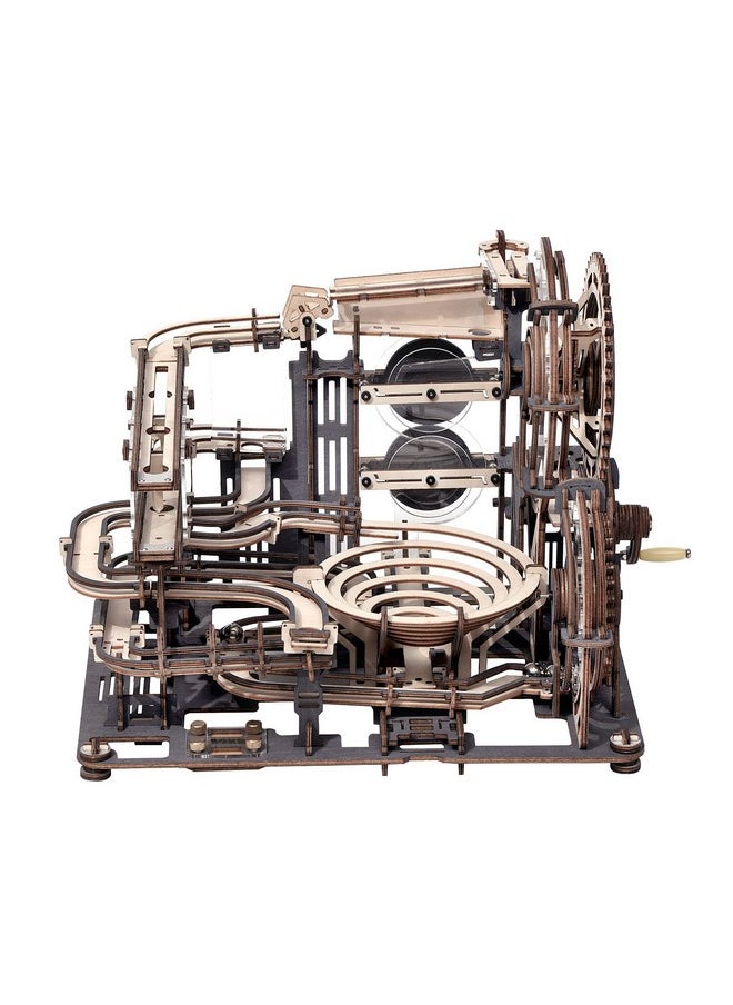 Robotime Marble Run To Build 294 Piece Wooden Marble Maze Stem Toy Building Sets For Teens & Adults Unique Hobbies Kit/Gift  - Image 1