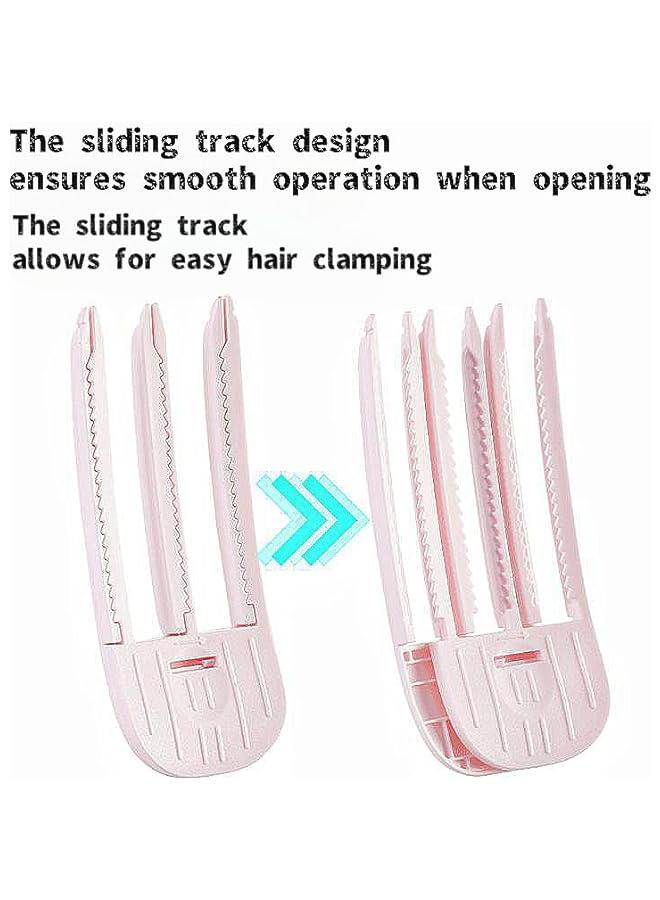 Generic Easy Hair Volume Tool for Fluffy Bangs and Crown, No-Slip Lifting Clips for Natural Voluminous Look - Pink 2 Pack  - Image 3