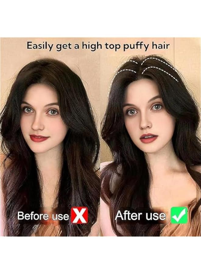 Generic Easy Hair Volume Tool for Fluffy Bangs and Crown, No-Slip Lifting Clips for Natural Voluminous Look - Pink 2 Pack  - Image 5
