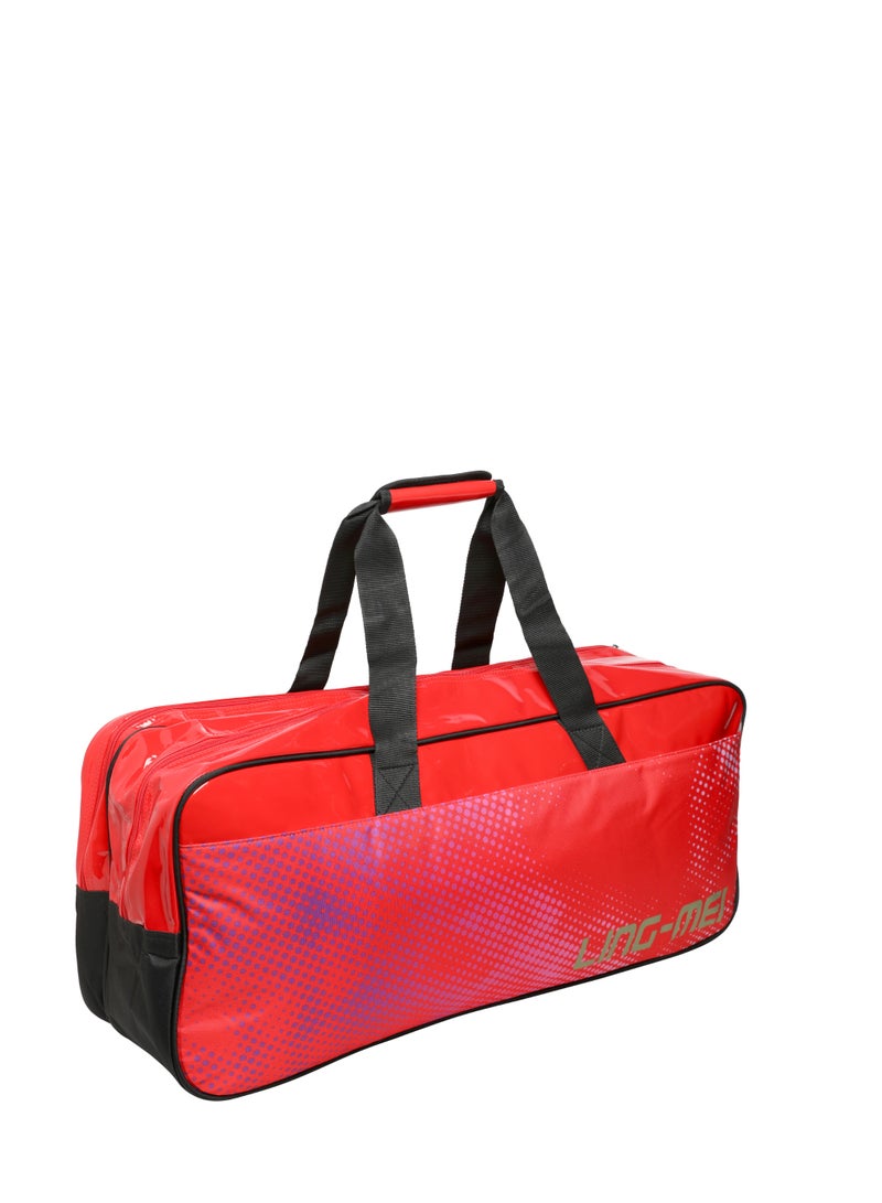 لينغ-مي لينغ مي حقيبة رياضية KIT BAG 603 (أحمر) – واسعة، متينة ومزودة بحماية حرارية - Image 3