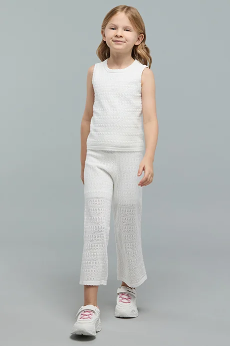R&B Textured Knitted Clothing Set