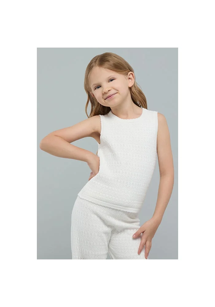 R&b Textured Knitted Clothing Set
