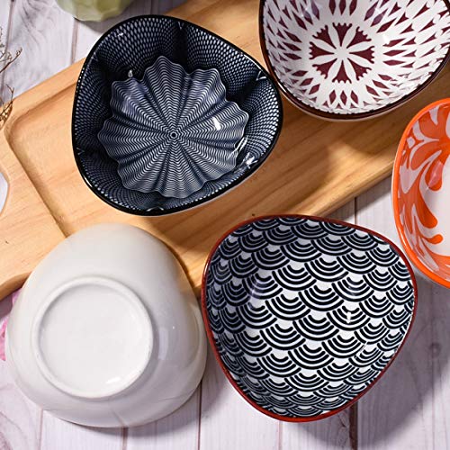 BOSILI Ceramic Soy Sauce Dishes set of 5, Japanese Soy Dishes Dipping Bowls Sauce Cups for Dumpling Sushi - Image 3