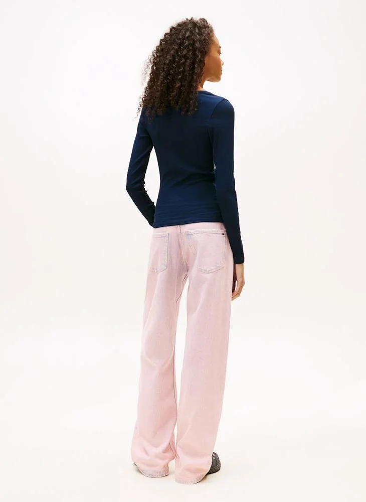 TOMMY JEANS Logo Crew Neck T-Shirt