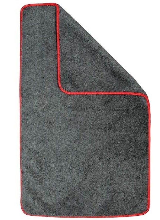 Happy Home Professional Premium Microfiber Car Drying Towel, Ultra-Absorbent with Twisted Loop Technology, Streak & Scratch Free Drying for Cars 40 * 60cm (Grey)  - Image 1
