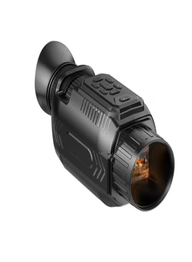 28X Digital Monocular Telescope with 64MP Photos, 4K Video & Night Viewing | Rechargeable Handheld Scope for Bird Watching, Camping, Hiking & Wildlife Observation - Image 1