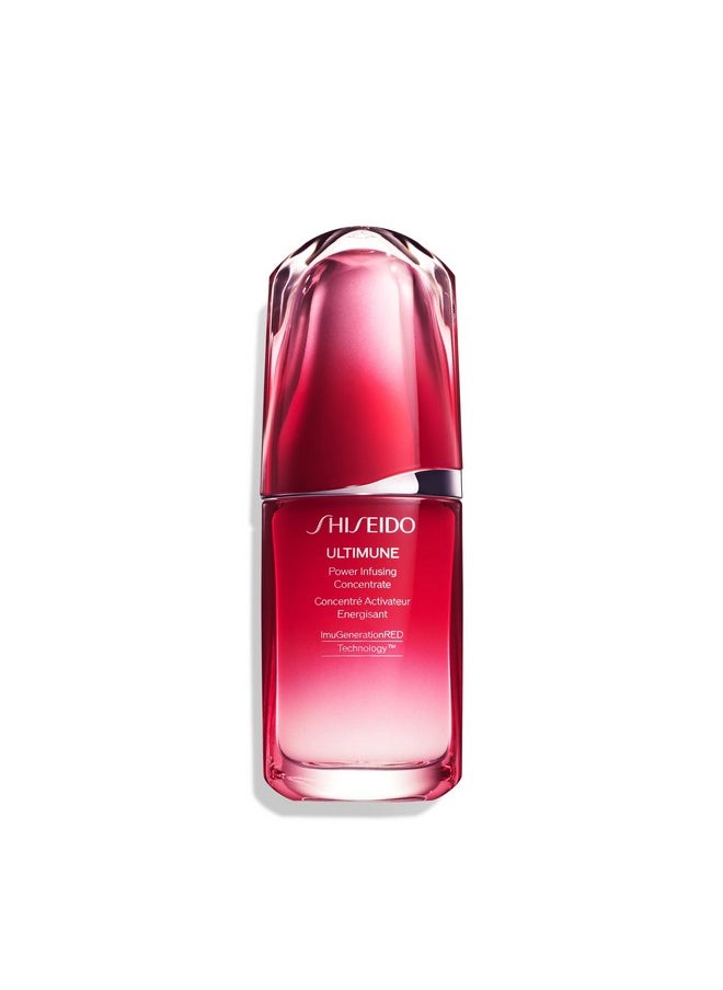 Shiseido - Shiseido Ultimune Power Infusing Concentrate - 50 mL - Antioxidant Anti-Aging Face Serum - Boosts Radiance, Increases Hydration & Improves Visible Signs of Aging - Image 1