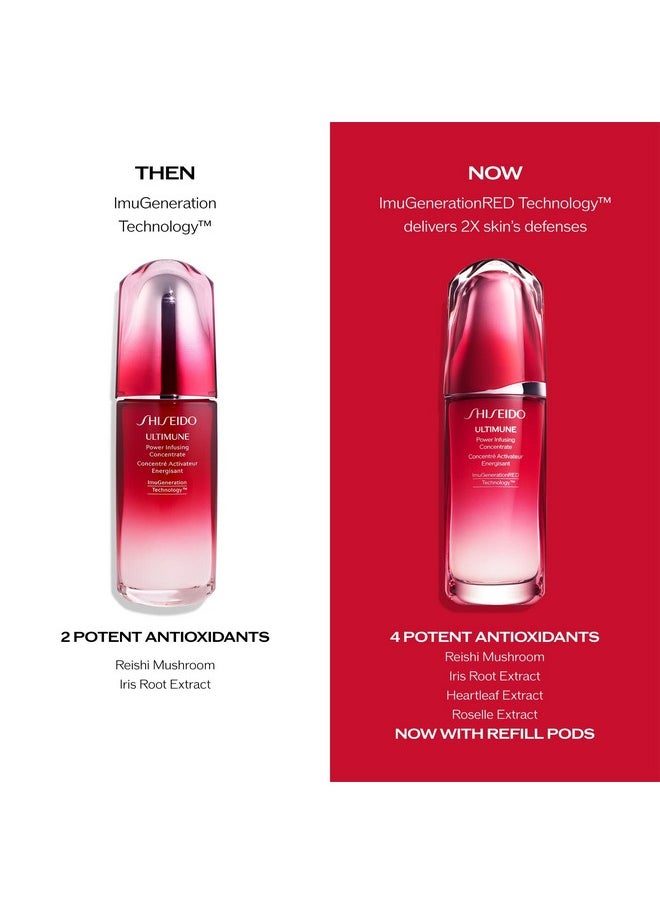 Shiseido - Shiseido Ultimune Power Infusing Concentrate - 50 mL - Antioxidant Anti-Aging Face Serum - Boosts Radiance, Increases Hydration & Improves Visible Signs of Aging - Image 1