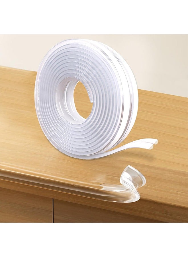 6.5inch Edge Protector Strip, Baby Proof Corners and Edges Furniture Corner Protectors, Pre-Tape Adhesive Corner Protectors for Furniture Against Sharp Corners. - Image 1
