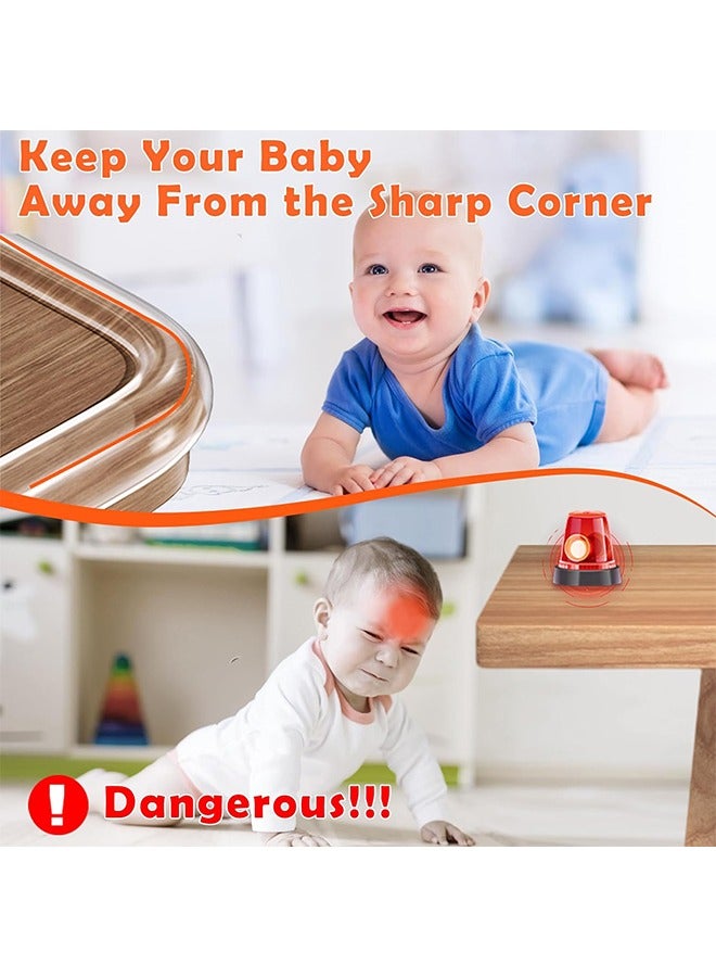 6.5inch Edge Protector Strip, Baby Proof Corners and Edges Furniture Corner Protectors, Pre-Tape Adhesive Corner Protectors for Furniture Against Sharp Corners. - Image 3