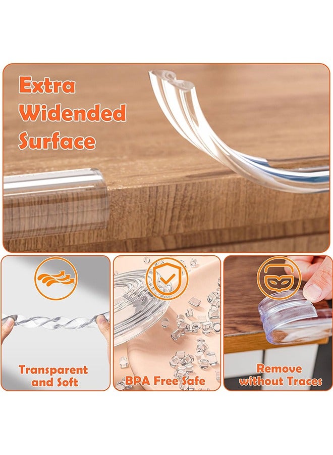 6.5inch Edge Protector Strip, Baby Proof Corners and Edges Furniture Corner Protectors, Pre-Tape Adhesive Corner Protectors for Furniture Against Sharp Corners. - Image 4
