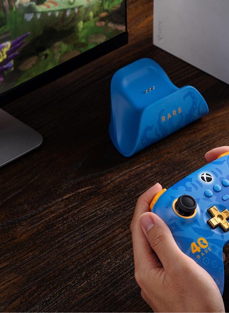 8بت دو وحدة تحكم لاسلكية فائقة بثلاثة أوضاع لجهاز Xbox، مزودة بعصا تحكم بتقنية Hall Effect، وأزرار خلفية احترافية، متوافقة مع Xbox Series X|S وXbox One، وأجهزة Apple وWindows PC وAndroid - إصدار نادر بمناسبة الذكرى الأربعين - Image 5